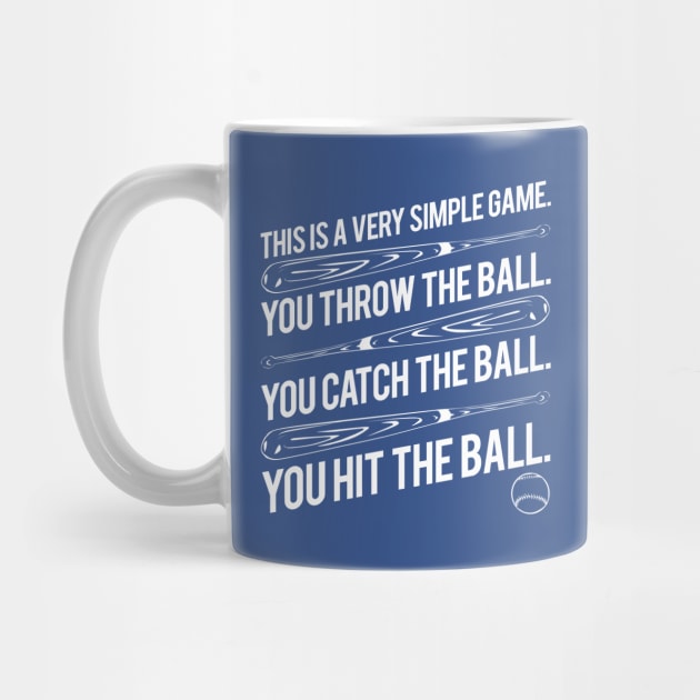 Baseball is a Simple Game by PopCultureShirts